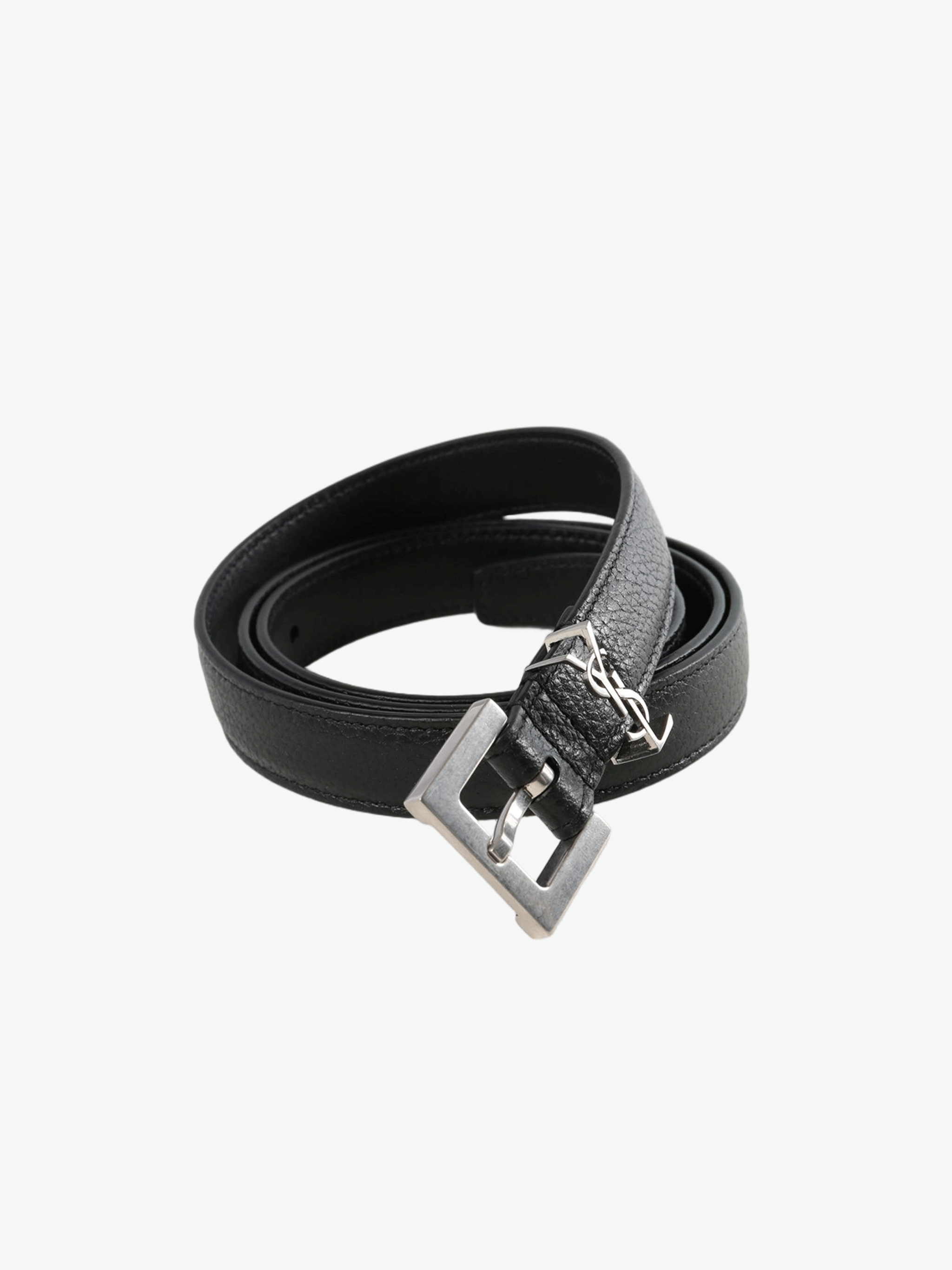 Black belt, side view