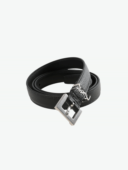 Black belt, side view