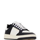 SAINT LAURENT - Men SL/61 Smooth Grained Leather Low-Top Sneakers