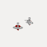VIVIENNE WESTWOOD - Women New Diamante Heart Earrings