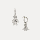 VIVIENNE WESTWOOD - Women Ruby Small Hoop Earrings