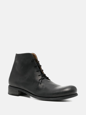 MA+ - Men One Piece Leather Short Boots