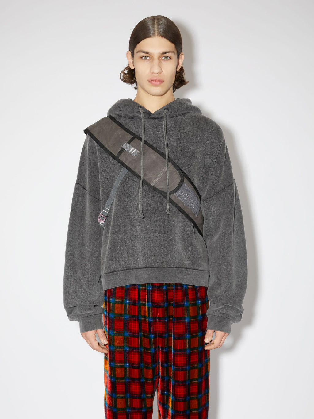 ACNE STUDIOS - Women Hooded Logo Patch Sweater