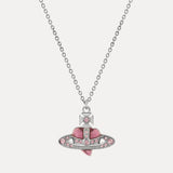 VIVIENNE WESTWOOD - Women New Diamante Heart Pendant