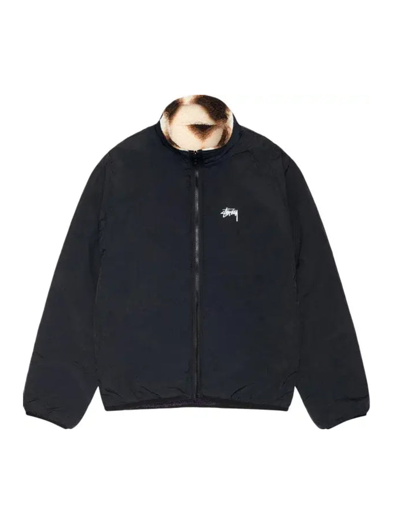 STUSSY - Men Sherpa Reversible Diamond Jacket