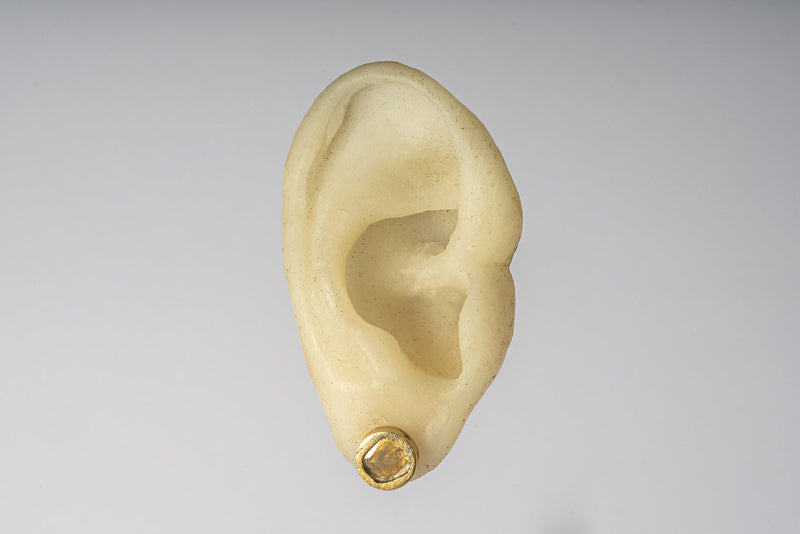 PARTS OF FOUR Stud Earring (0.4 CT, Diamond Slab, AGA+DIA)