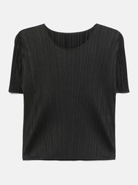 PLEATS PLEASE ISSEY MIYAKE - Women Basics Roundneck T-Shirt