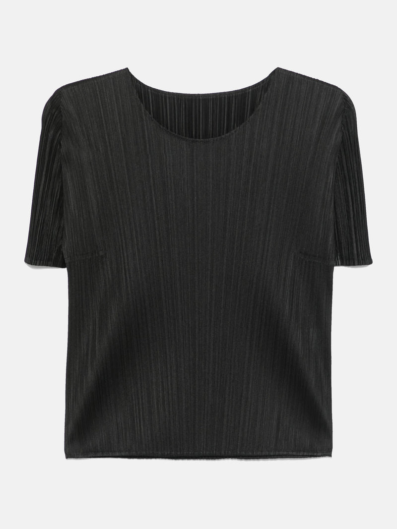 PLEATS PLEASE ISSEY MIYAKE - Women Basics Roundneck T-Shirt