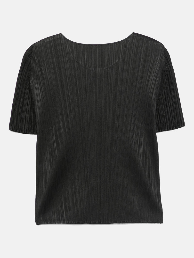 PLEATS PLEASE ISSEY MIYAKE - Women Basics Roundneck T-Shirt