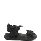 Black shoes,front view