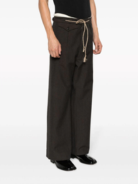 MAISON MARGIELA Men Drawstring Wool Pants – Atelier New York