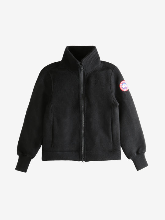 Black jacket, front view