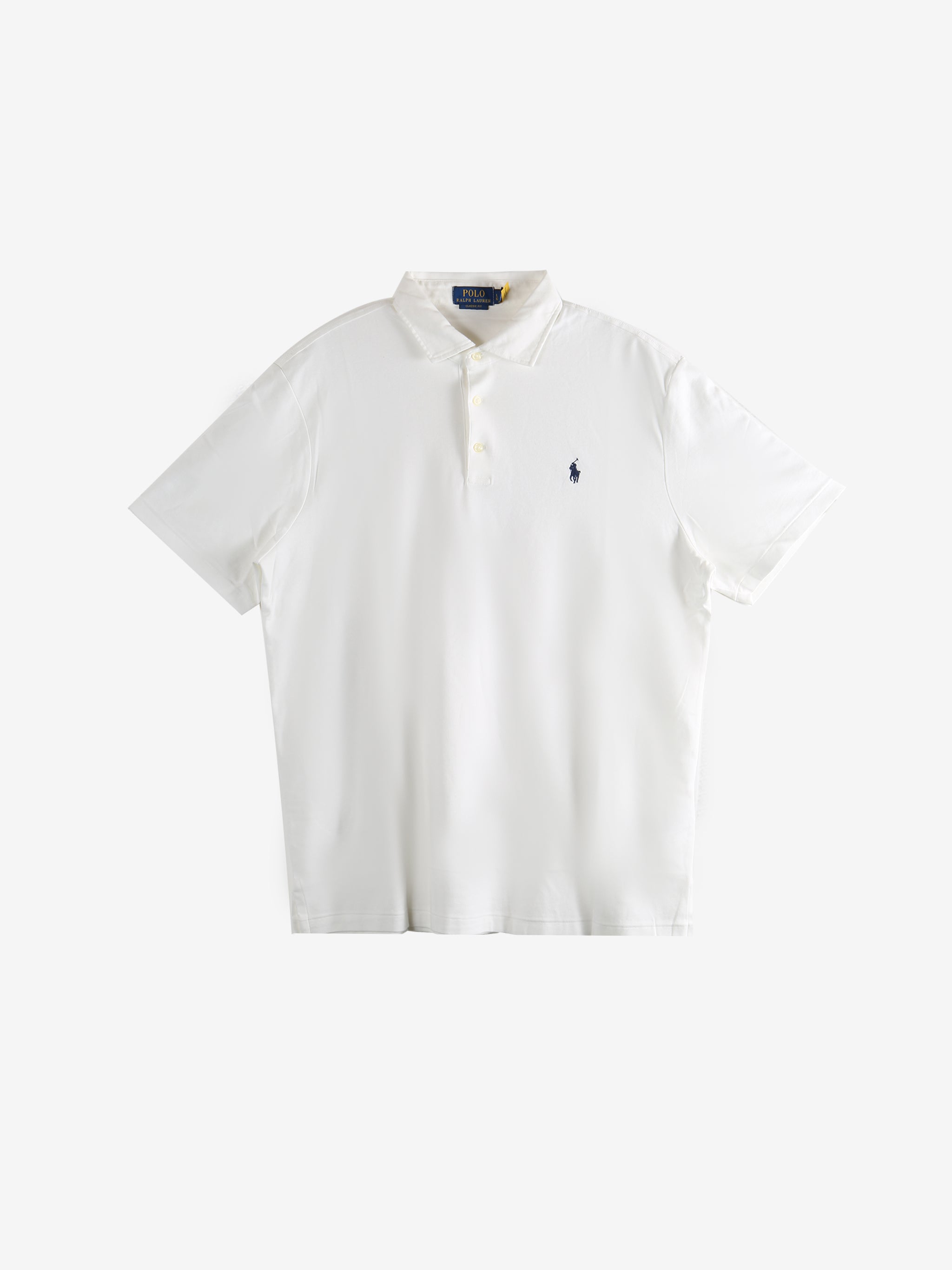 White t-shirt, front view