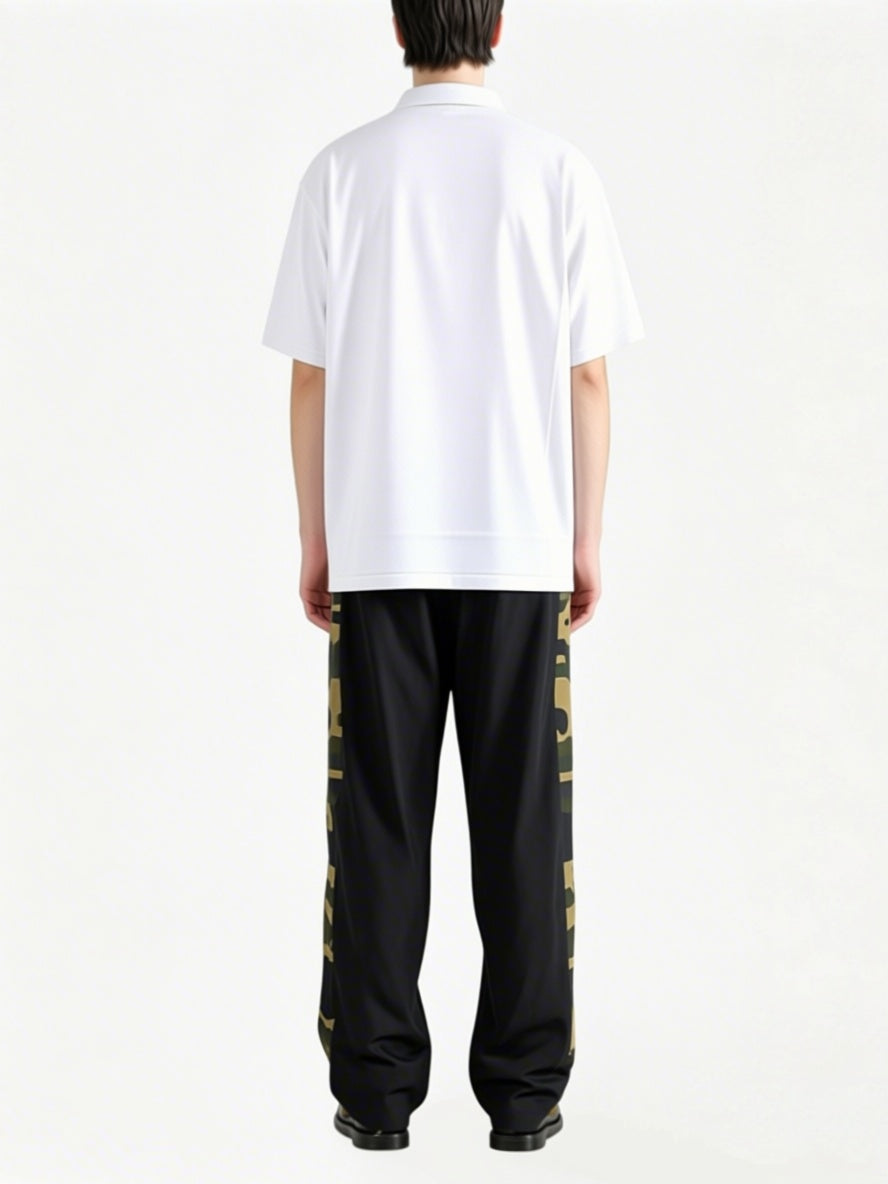 White shirt, full body view