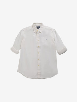 POLO RALPH LAUREN - Men Long Sleeve Garment-Dyed Oxford Sport Shirt