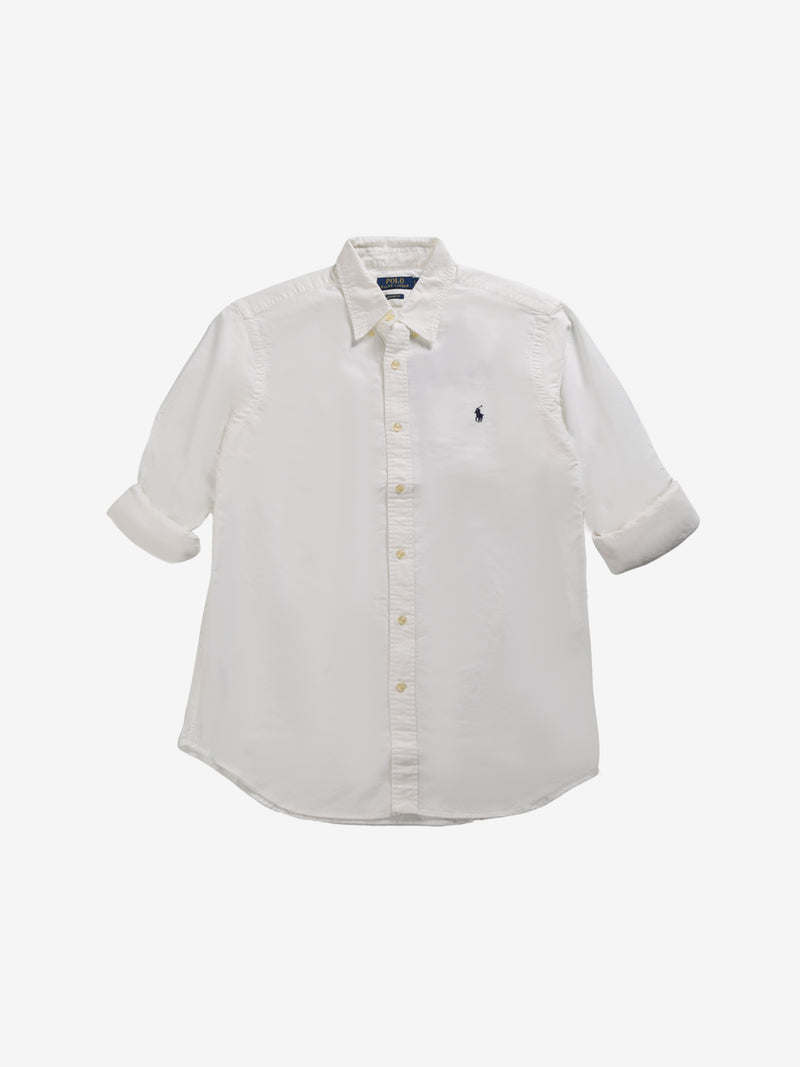 POLO RALPH LAUREN - Men Long Sleeve Garment-Dyed Oxford Sport Shirt