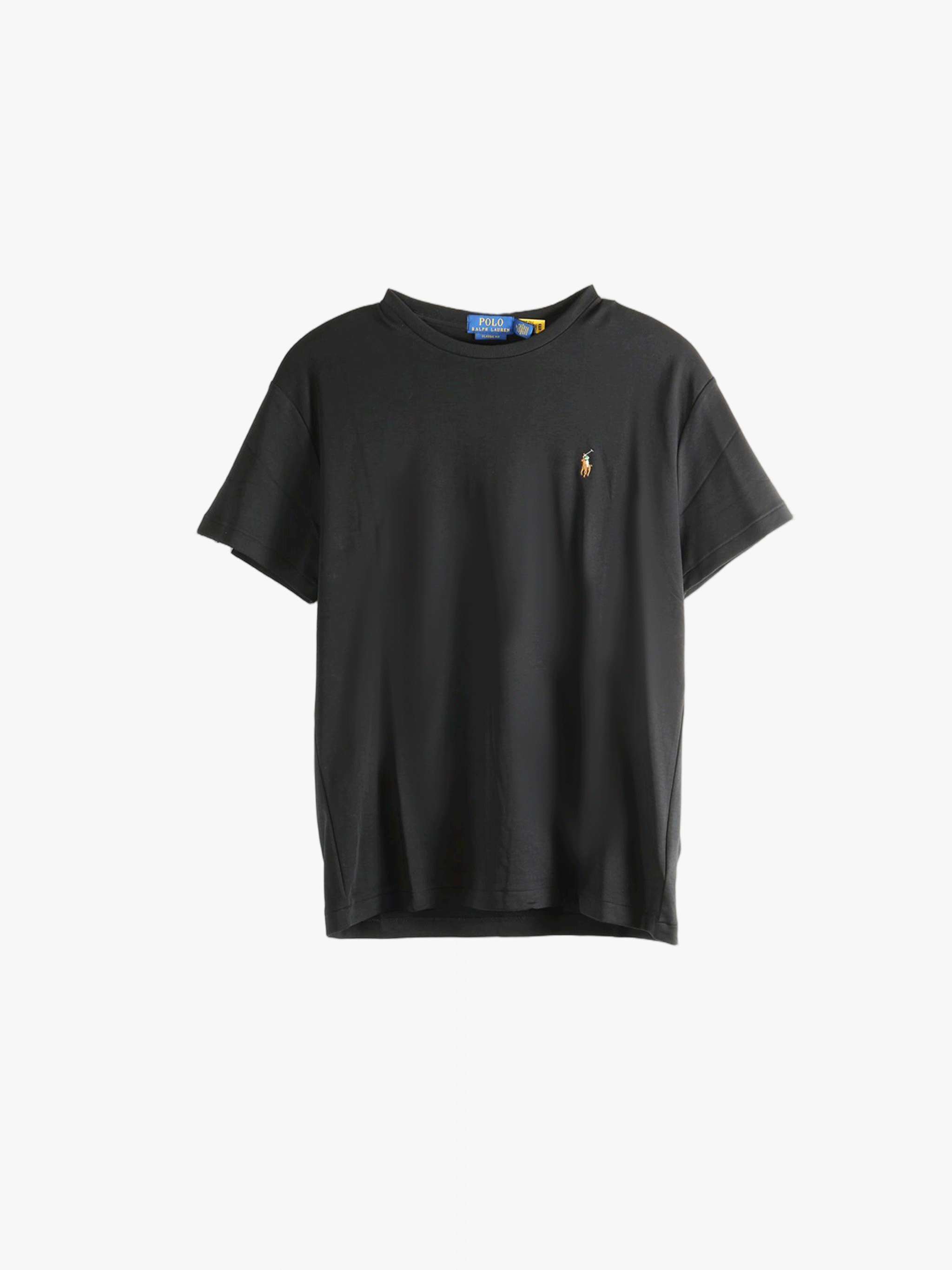 Black t-shirts,front view
