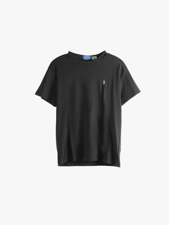 Black t-shirts,front view