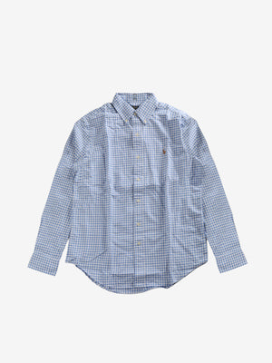 POLO RALPH LAUREN - Men Long-Sleeve Classic Oxford Sport Gingham Shirt