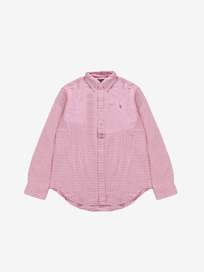 POLO RALPH LAUREN - Men Long-Sleeve Classic Oxford Sport Gingham Shirt