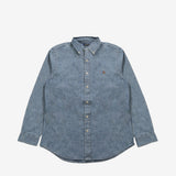 POLO RALPH LAUREN - Men Long-Sleeve Indigo Chambray Sport Shirt