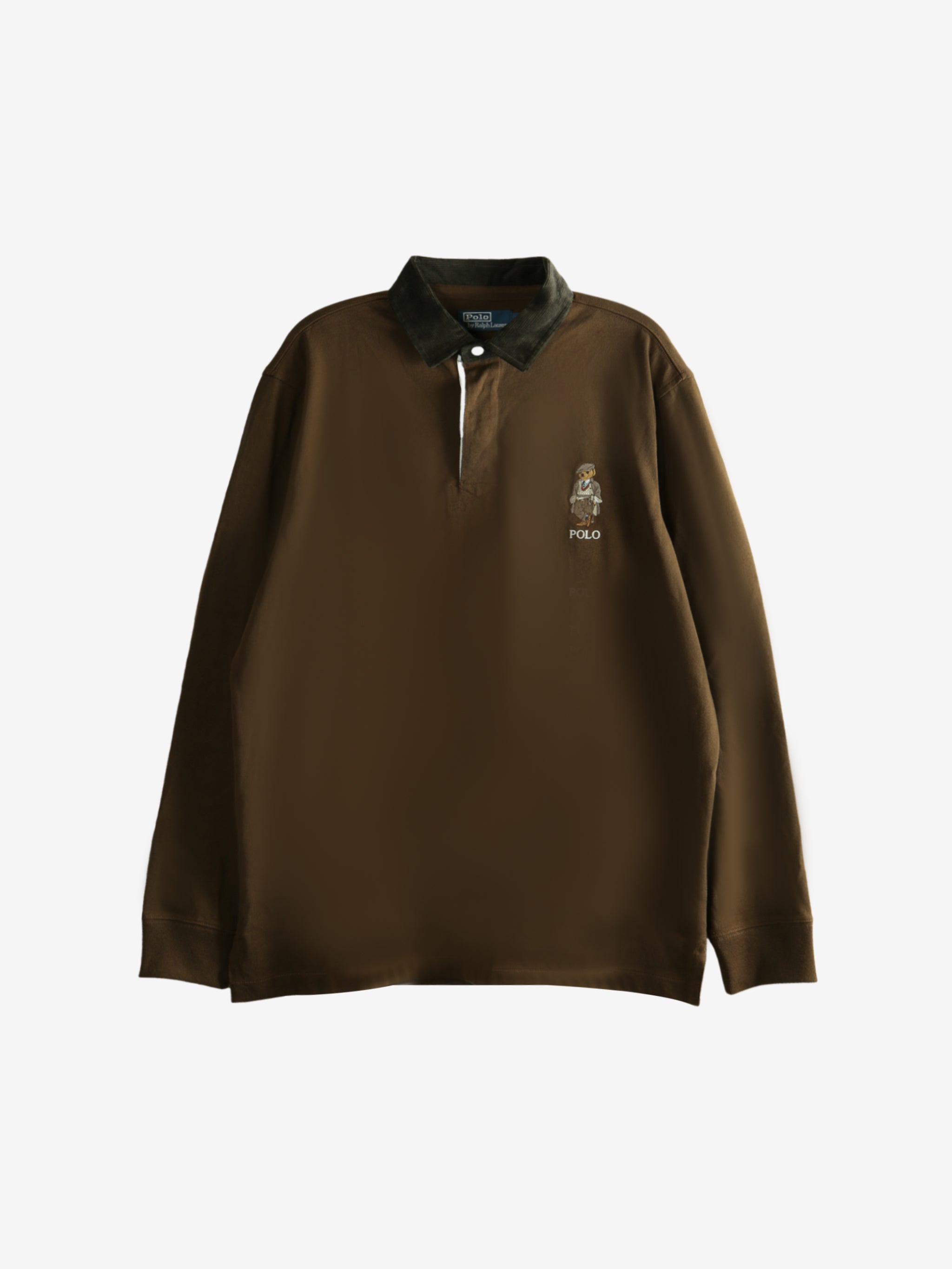 Brown shirt,front view