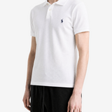 White t-shirt worn by a person, showing the t-shirt fit