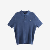 Navy t-shirt, front view