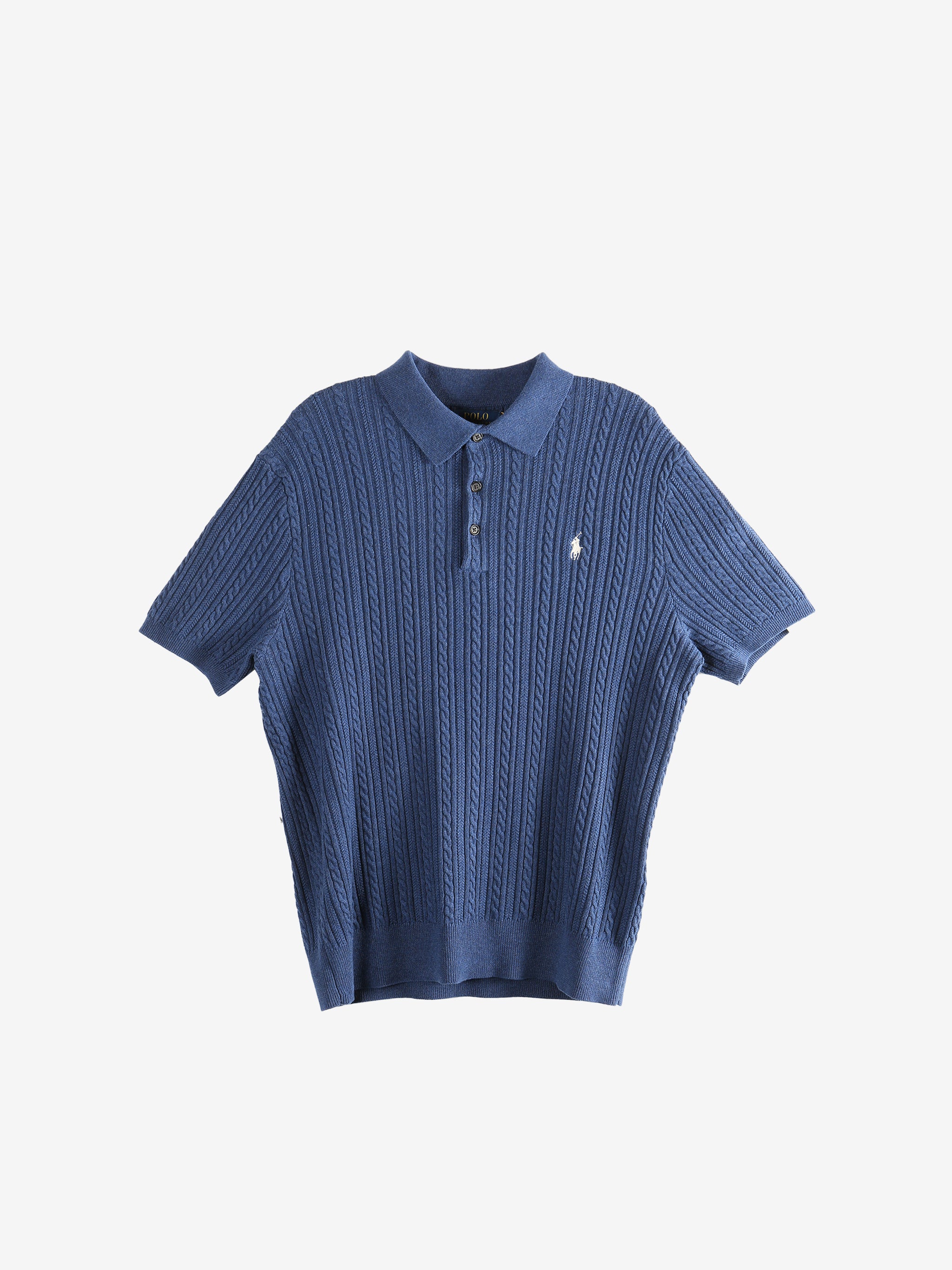 Navy t-shirt, front view