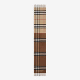 BURBERRY - Unisex Contrast Cashmere Scarf