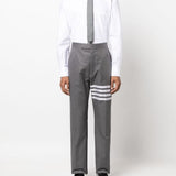 THOM BROWNE - Men Classic Oxford Shirt With Grosgrain Placket