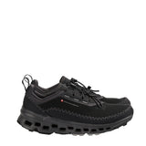 Black sneakers, front view