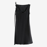 Black dress, front view