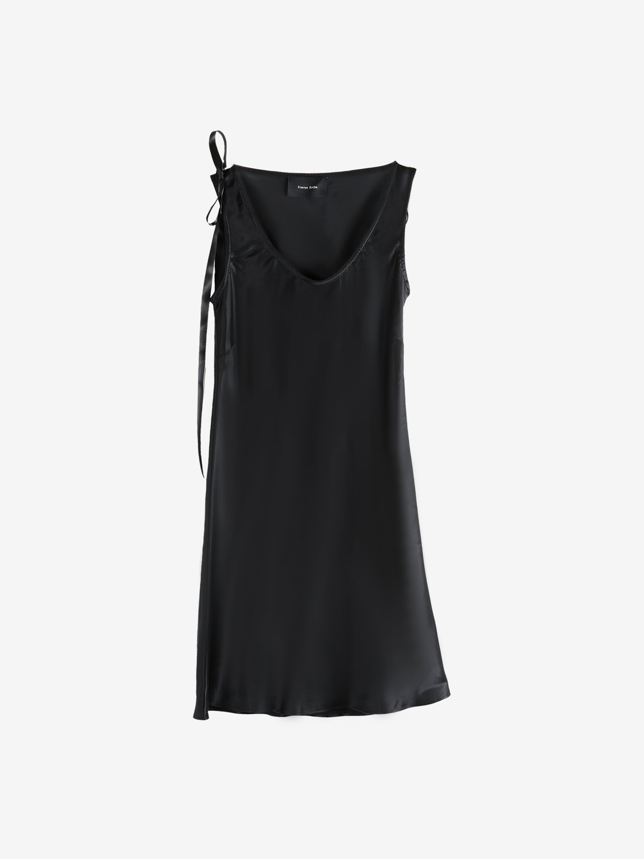 Black dress, front view