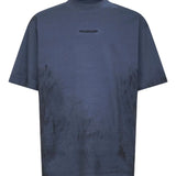Blue t-shirt,front view
