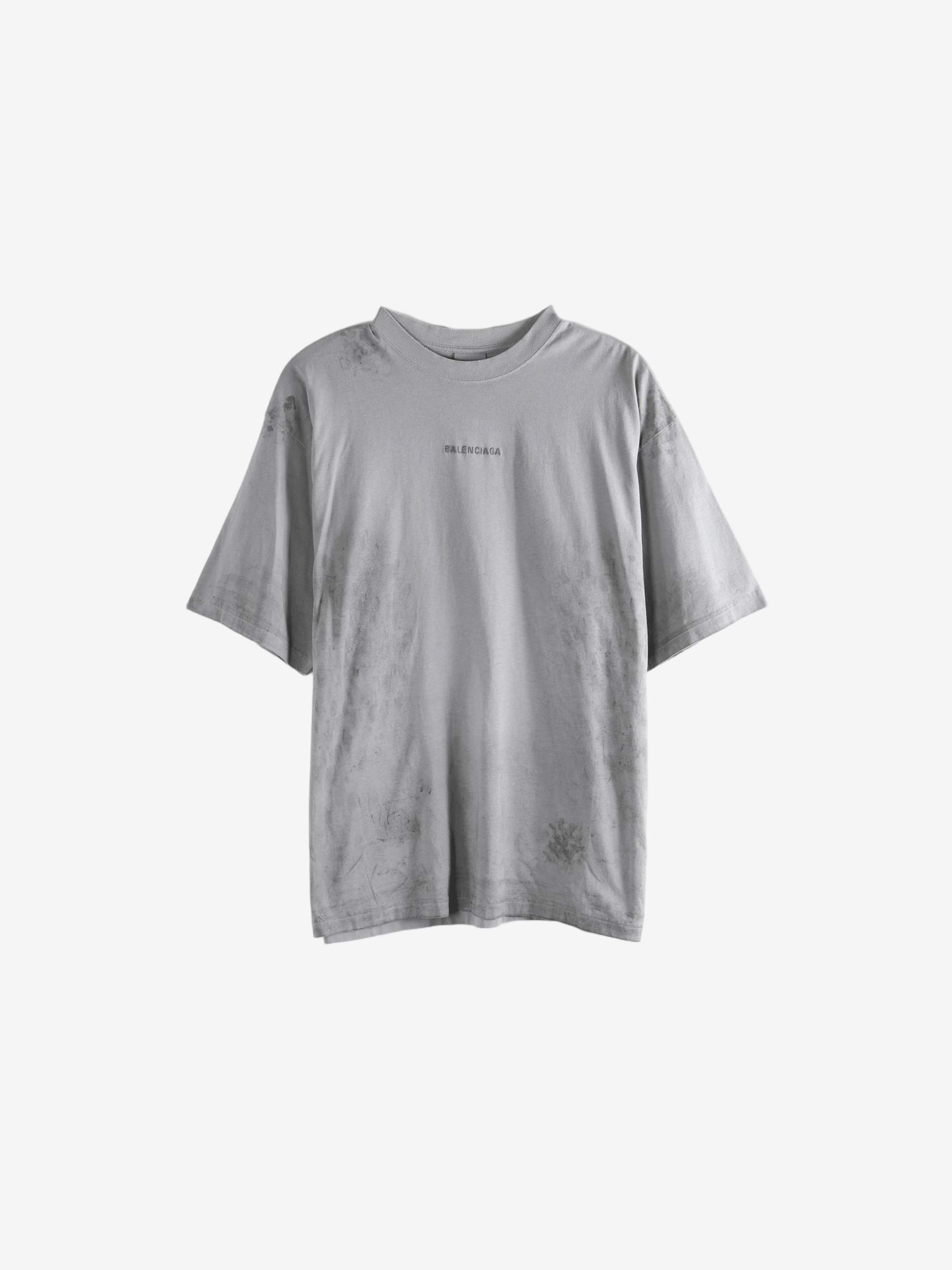 Grey t-shirt, front view