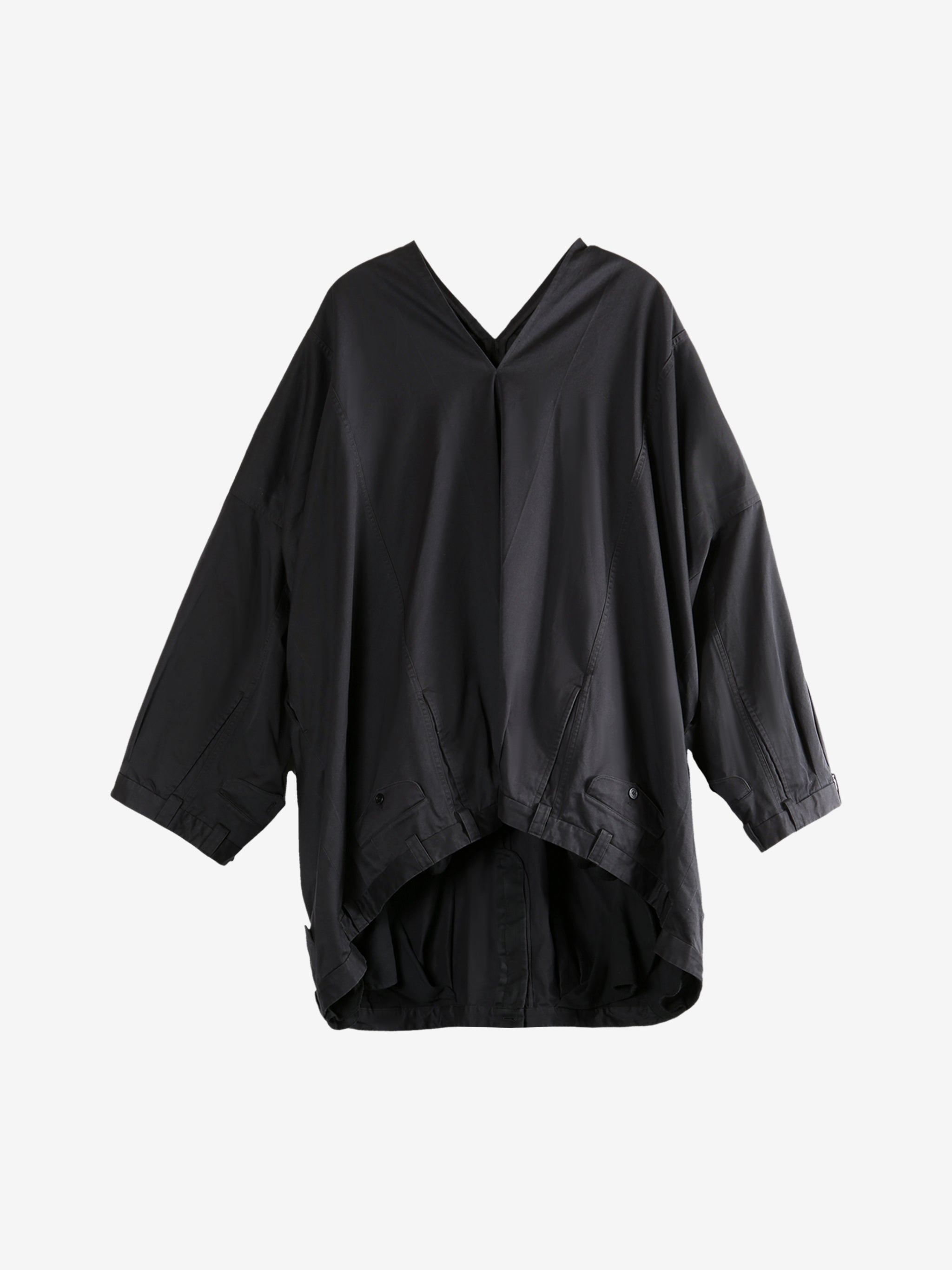 Black dress, front view