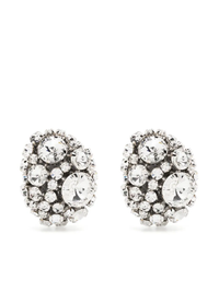 AREA Women Crystal Cluster Earrings