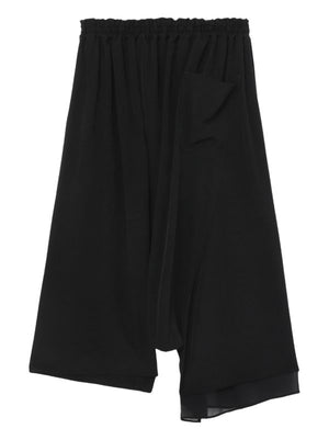 Y'S Women O-Right Side Double Flared Pants