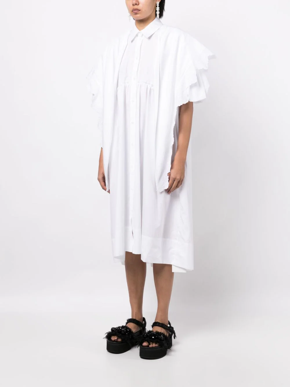 Cos white shirt clearance dress