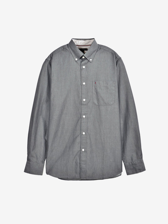 Grey shirt ,front view