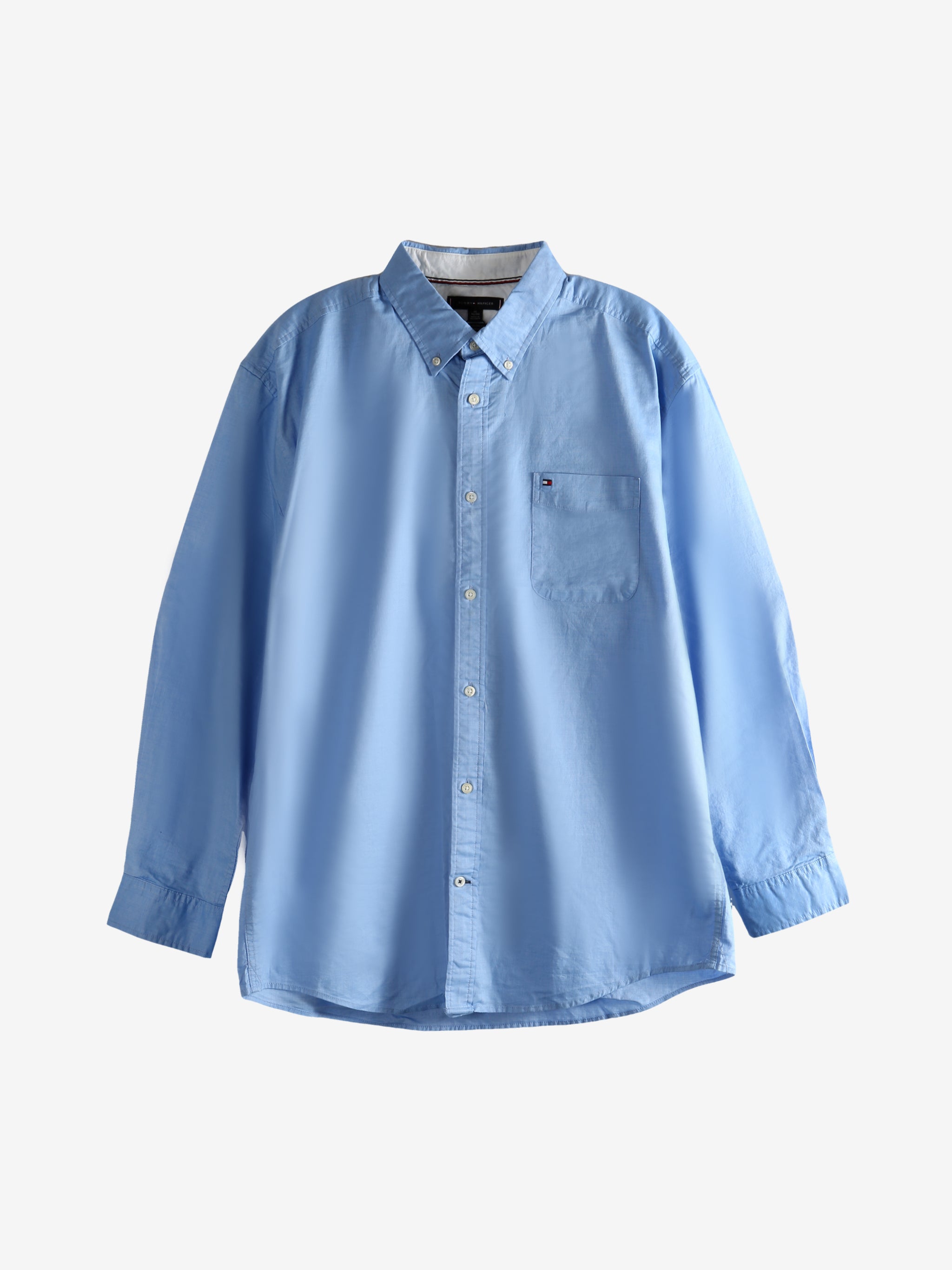 Blue shirt ,front view