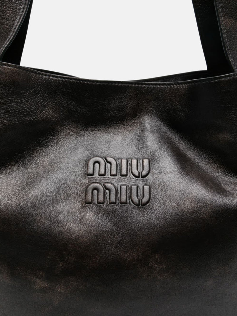 MIU MIU - Women Leather Hobo Bag