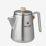 Grey kettle,front view