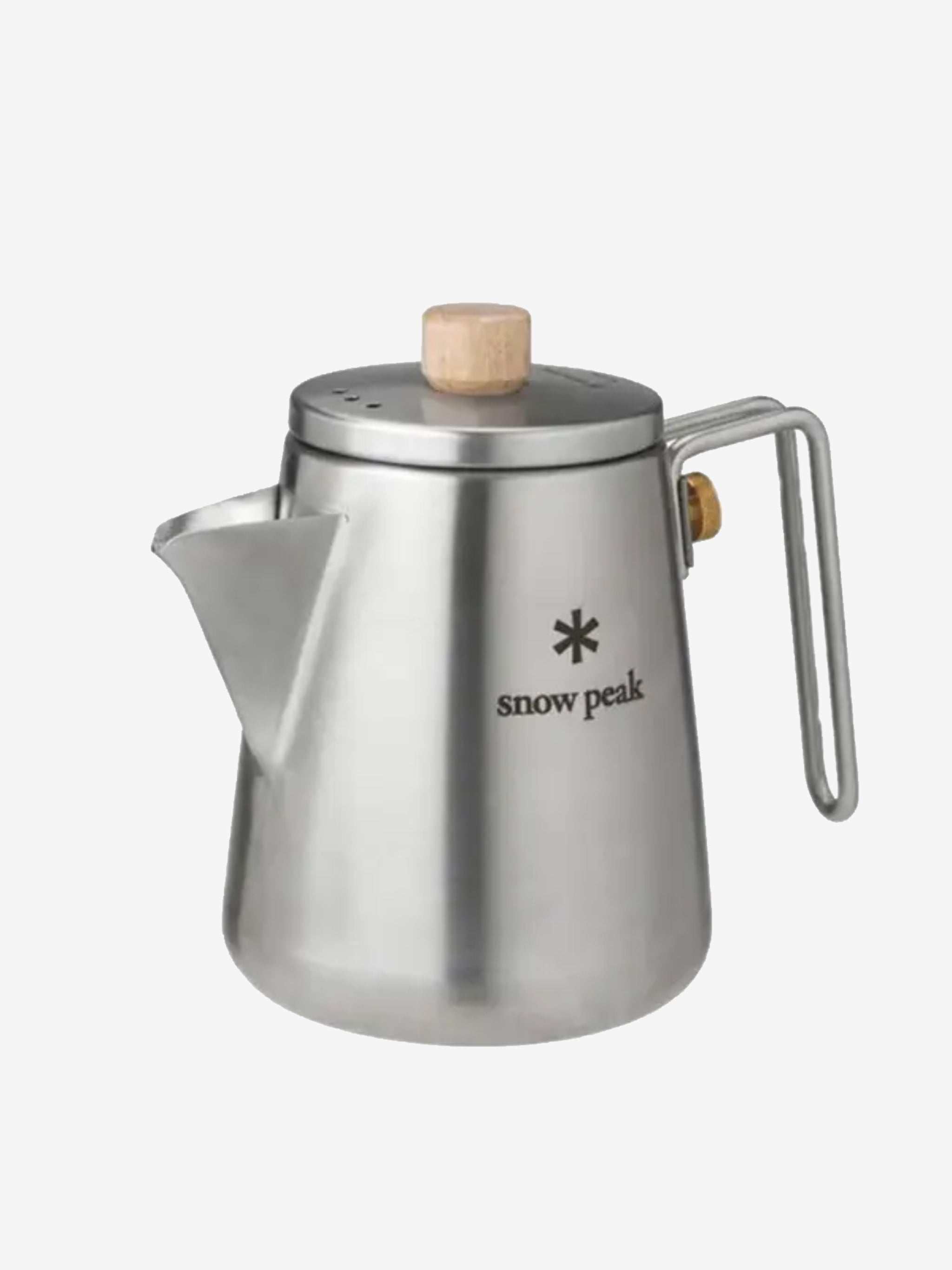 Grey kettle,front view