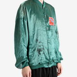 Green jacket, full body view