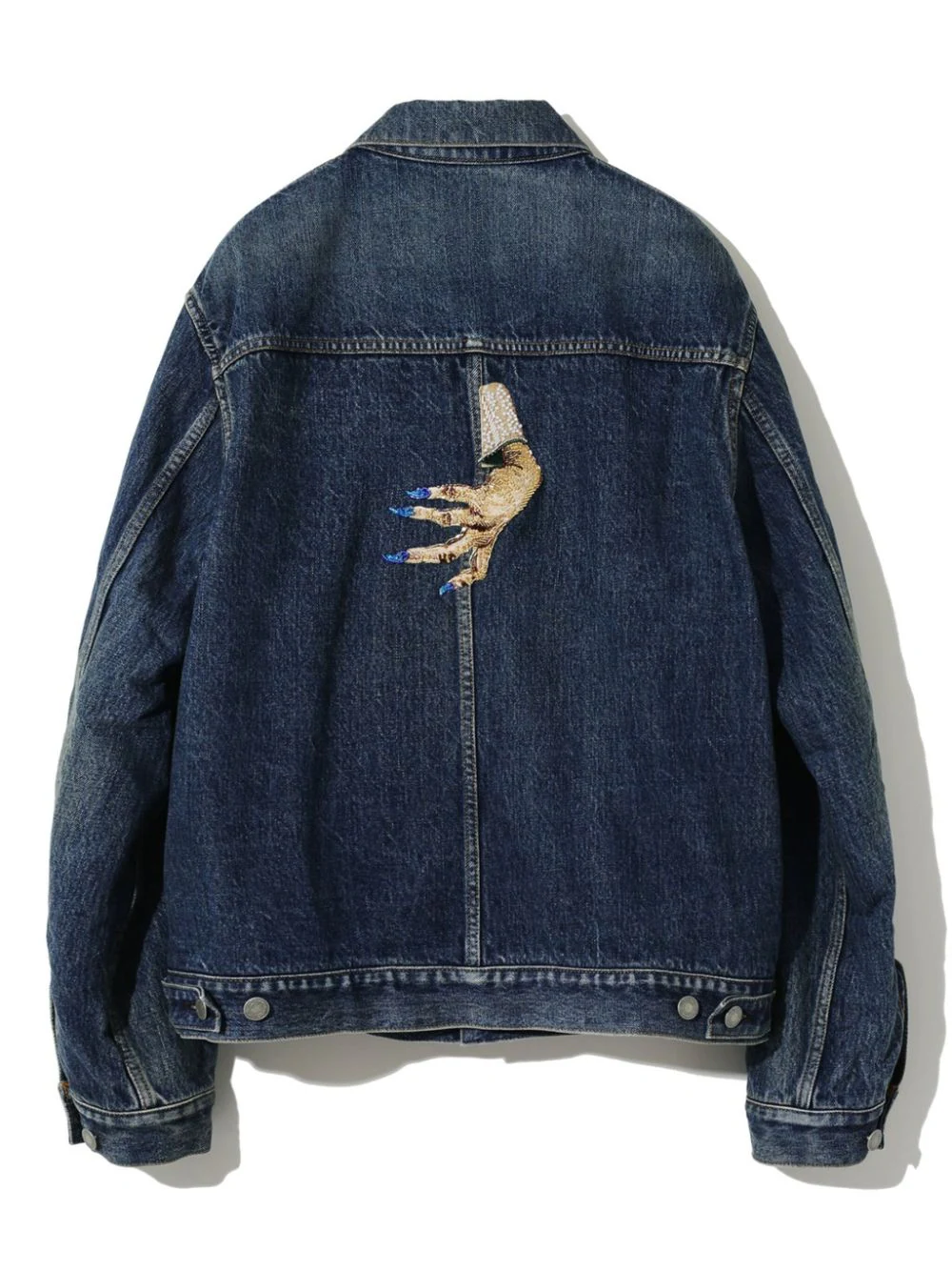 UNDERCOVER Men Embroidered Patch Denim Jacket – Atelier New York