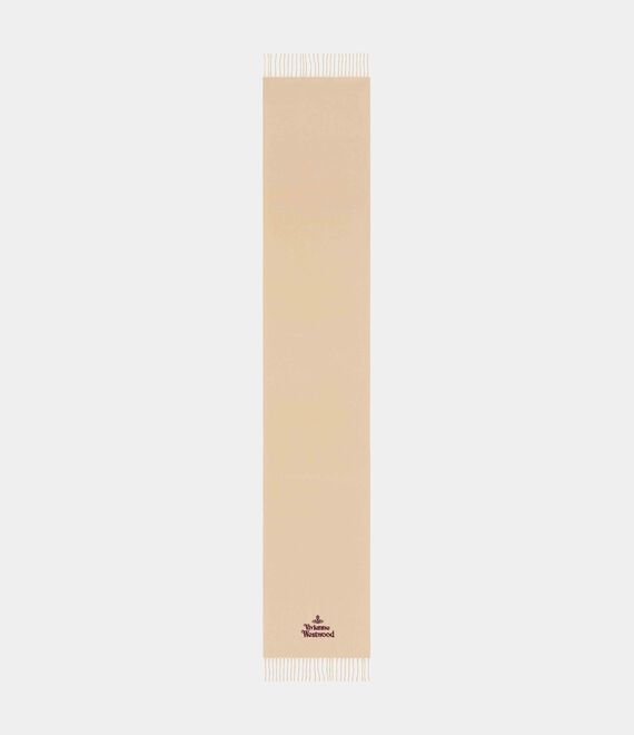 Tan scarf, front view