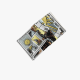 Blue scarf, front view