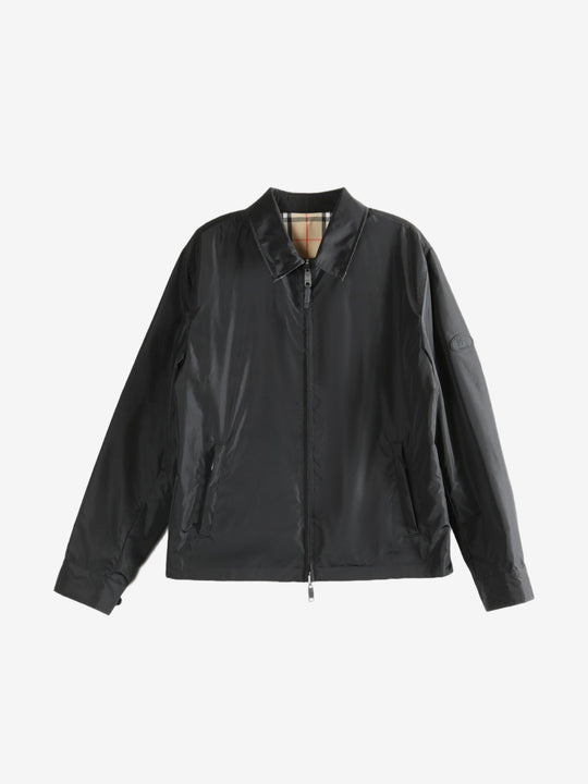 Black jacket, front view